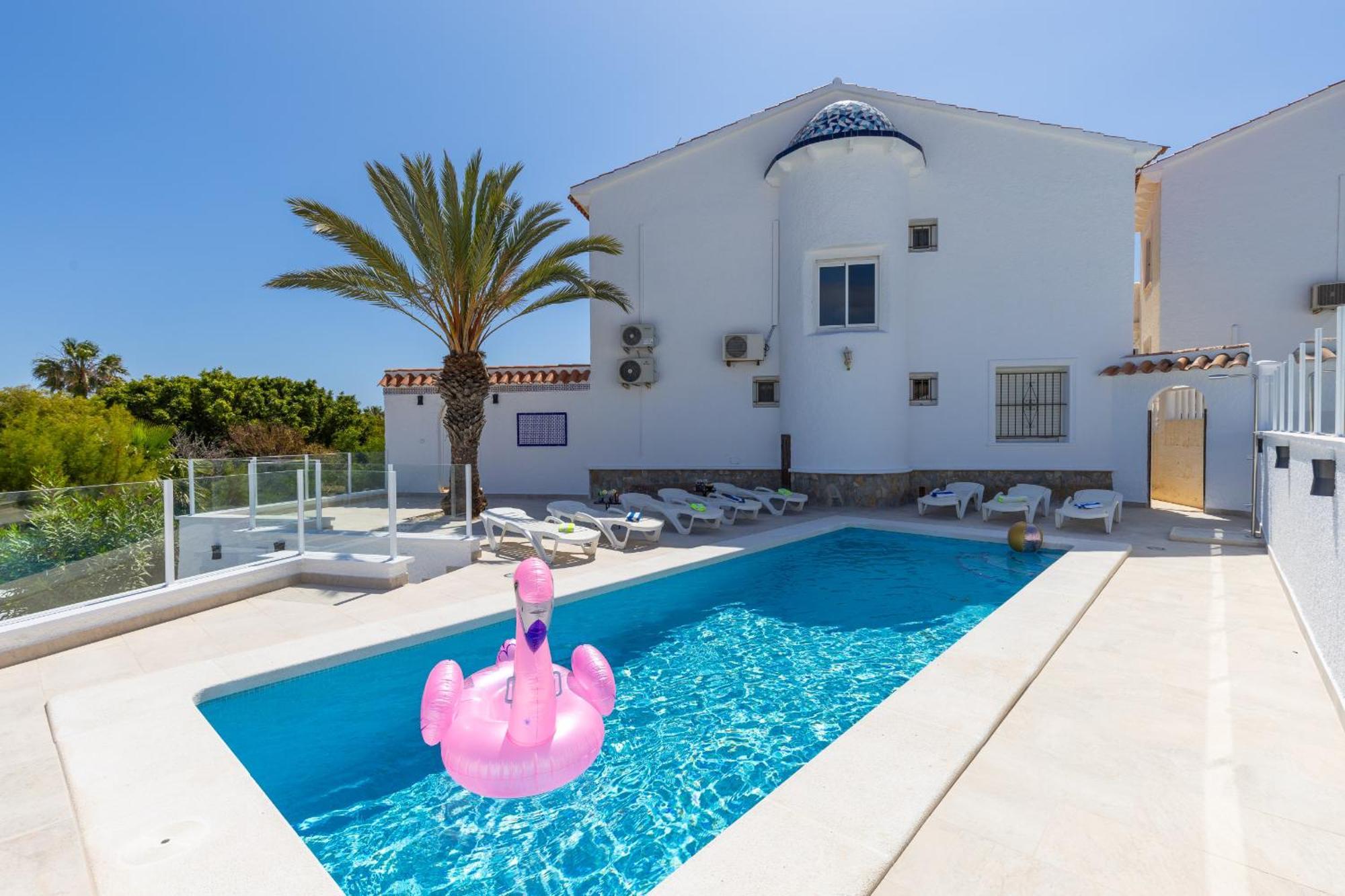 プラヤ・フラメンカ Fidalsa Grand Mediterranean Beachfrontヴィラ エクステリア 写真